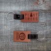 Plant Trees Wood Keychain