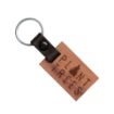 Plant Trees Wood Keychain