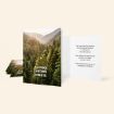 Trees in Memory Blank Honoree Cards-5 Pack