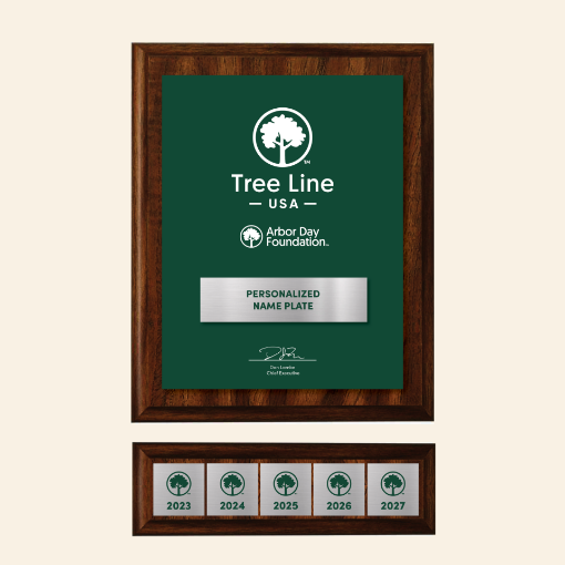 Picture of Tree Line USA Plaque Addition